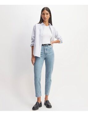 Everlane 90s Cheeky Light Blue Slim Straight Jeans